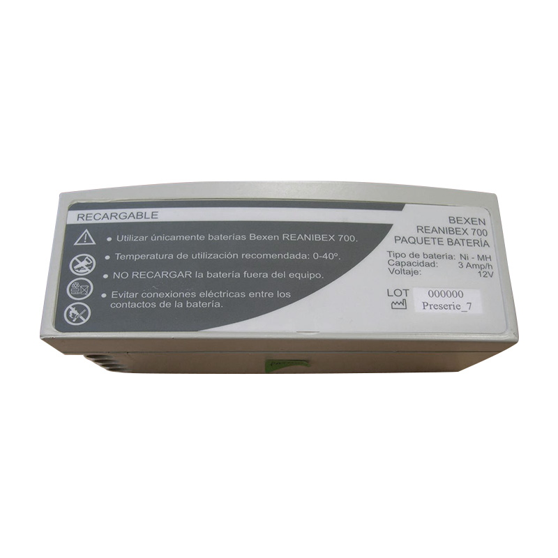 Batería 12V 3Ah para desfibrilador Reanibex 700 REANIBEX